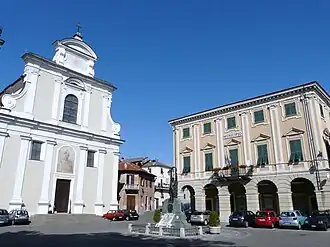 Piazza Guglielmo Marconi in Molare