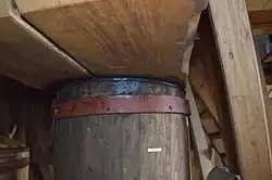 Metalen ring op standerd