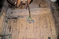 Vangtouw naar zaaggrond