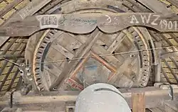 Bovenwiel en verzwaarde bovenas