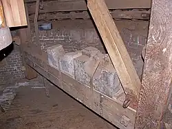 Verzwaarde vangbalk van De Hoop in Zierikzee