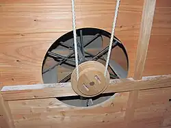 Waaier met twee aandrijfschijven