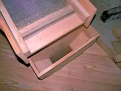 Stortkoker naar waaierij