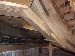 Combinatie van Vlaamse vang met stutvang