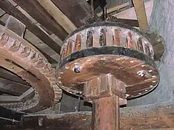 Steenrondsel van maalkoppel met kunststenen