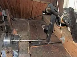 Zwichtboom met zwichtstang