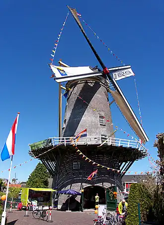 De Nieuwe Molen in Veenendaal op 30 april 2012