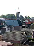 De Nieuwe molen gezien vanaf De Vriendschap