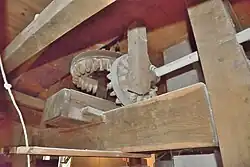 Aandrijving buil via bolspil