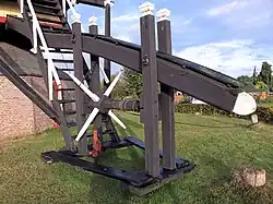 Kruibank met windkoppel