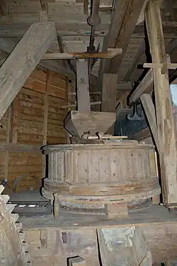 Door dieselmotor aangedreven maalstoel