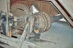 Overwerkschijfloop met krukwiel