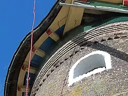 Kap op uitgekraagde romp