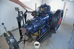 Dieselmotor A.B. Nilssén & Westbergs Maskinaffär Karlstad