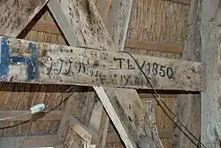 Opschrift: TLV 1850 (TLV: ... Langevoort pachter)