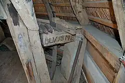 Opschrift: LLV 18 mei 185. (LLV:Lubertus Langevoort pachter)