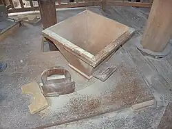 Pelkoppel met kaar en aflaatschuif