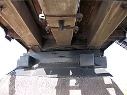 Onderzetel met staartbalk