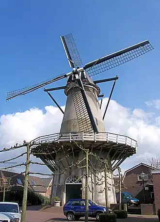 Windmolen van Cothen: Oog in 't Zeil