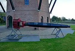 Bovenas uit verbrande molen