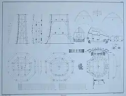 Tekening uit het Groot volkomen moolenboek