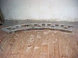 Rollenwagen met ijzeren rollen