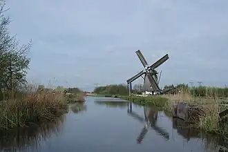 De Onrust met boezemwater naar de Vecht