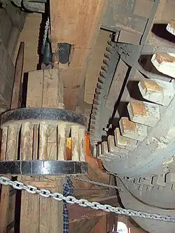 Steenrondsel achtermolen