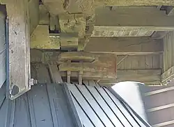 Slekken onder lange burriebalken