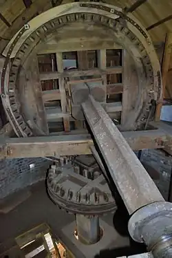 Bovenwiel met bonkelaar