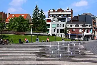 Het Molenpoortplein.