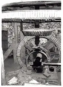 Binnenwerk van de molen