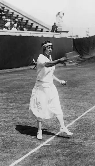 Bjurstedt-Mallory in 1924