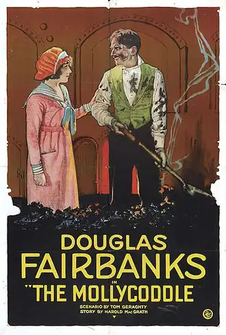 Aanplakbiljet voor The Mollycoddle