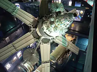 De Molnija 1-1 in het Musée de l'Air et de l'Espace