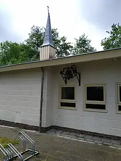 Dakruiter en luidklok.