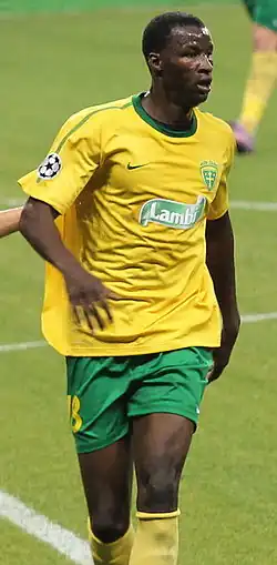 Ceesay in shirt van MŠK Žilina