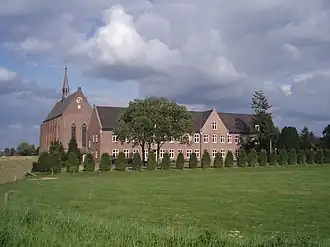 Het klooster van de Kruisheren bij Sint Agatha