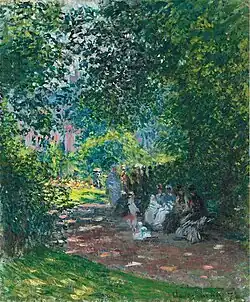 In het Parc Monceau (1878) privéverzameling