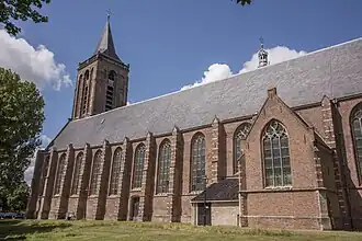 De Grote Kerk gezien vanuit het zuidoosten