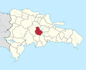 Kaart van Monseñor Nouel