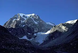 Mont Collon vanaf Arolla