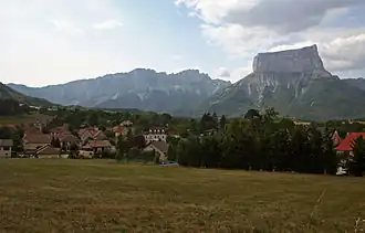 Balcon Est van de Vercors met de Mont Aiguille
