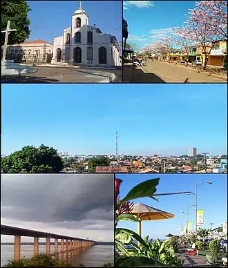 Een collage van Marabá
