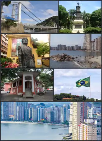 Een collage van São Vicente