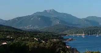 Zicht op Monacia-d'Aullène