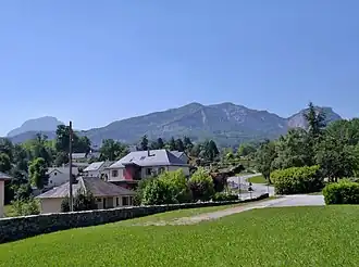 Gezicht op Montagnole