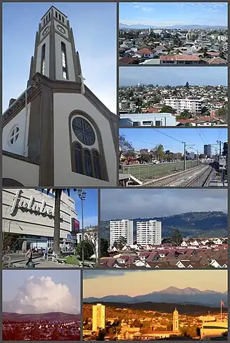 Een collage van Quilpué