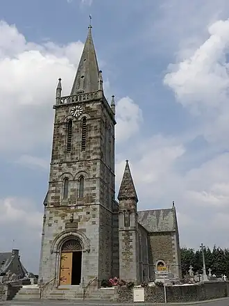De kerk van Montanel