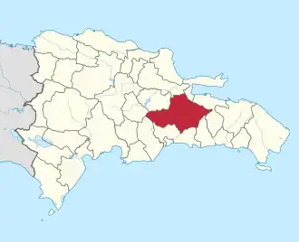 Kaart van Monte Plata